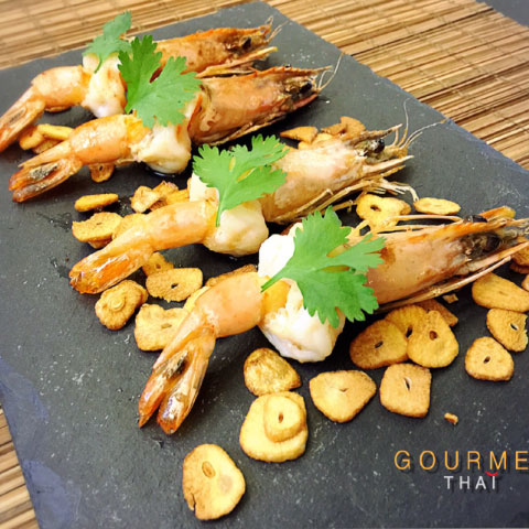 Gambas Croustillantes à l'Ail