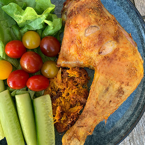 Poulet Frit, Saveur Curcuma
